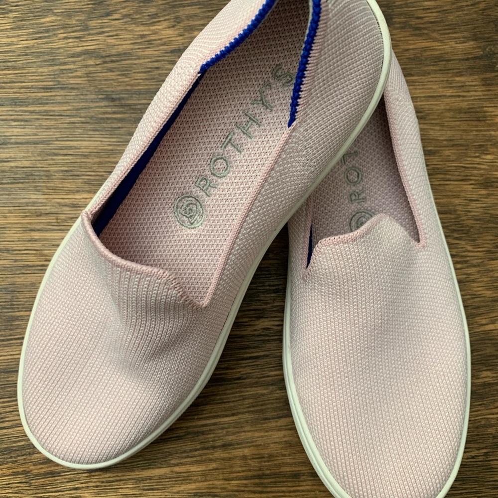 Rothy’s The Sneaker, In Washed Pink (Size:5)
